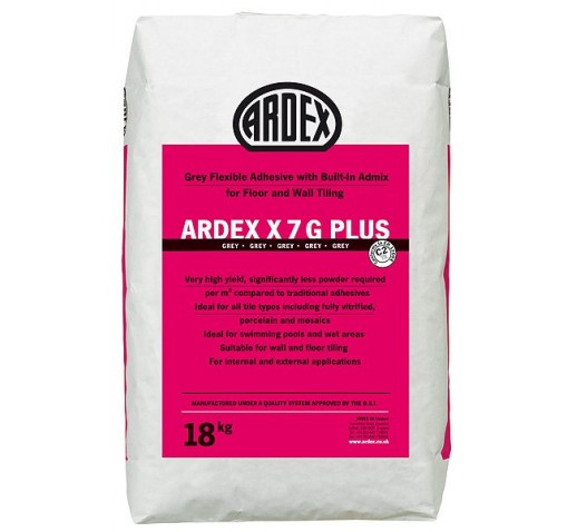 Ardex X7 G Plus Adhesive 18kg